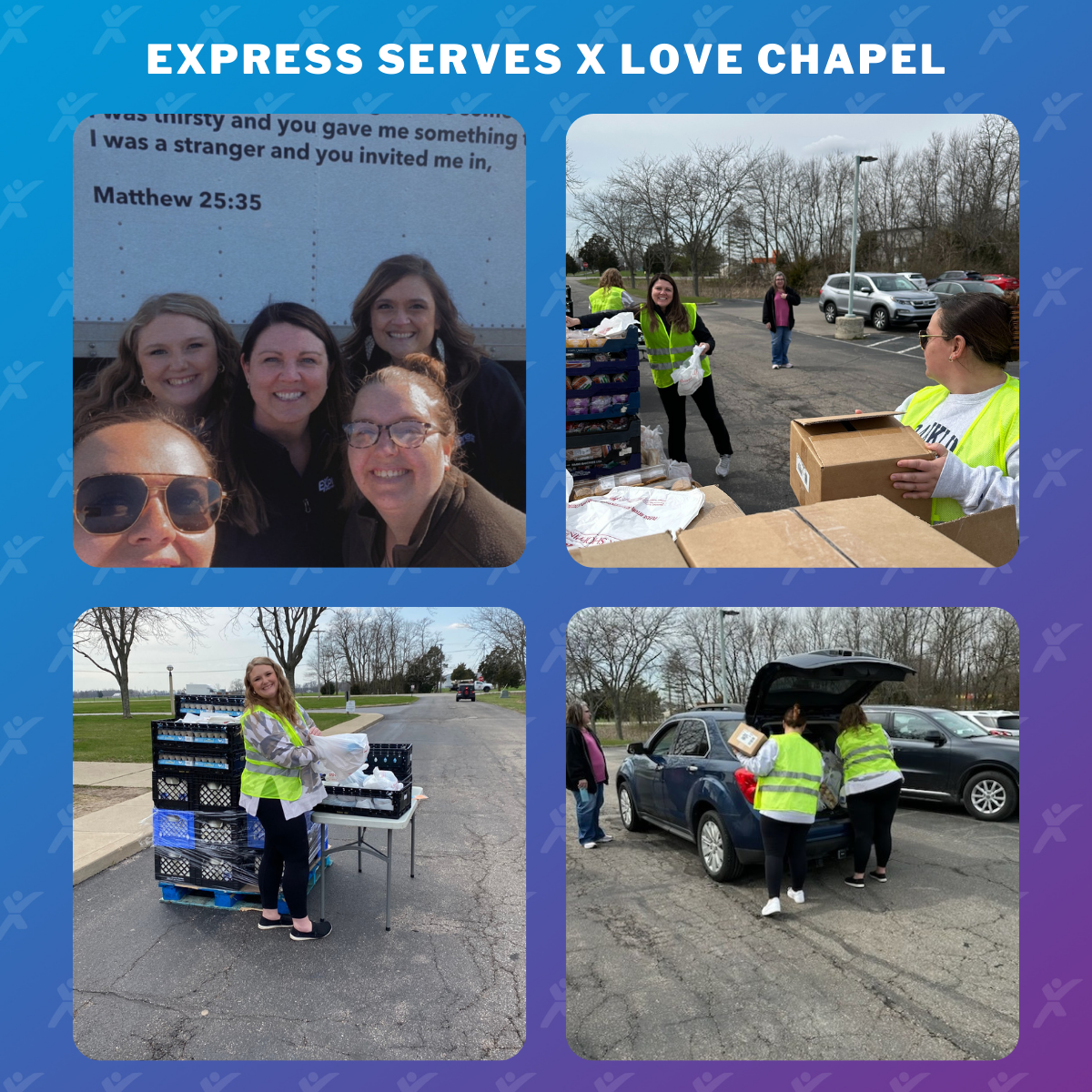Love Chapel x Express Serves
